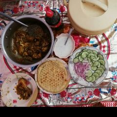 A picture of Chicken tikka.