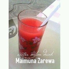 A picture of Water melon drink.