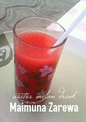 A picture of Water melon drink.