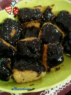Foto resep Nugget pisang siram saus coklat