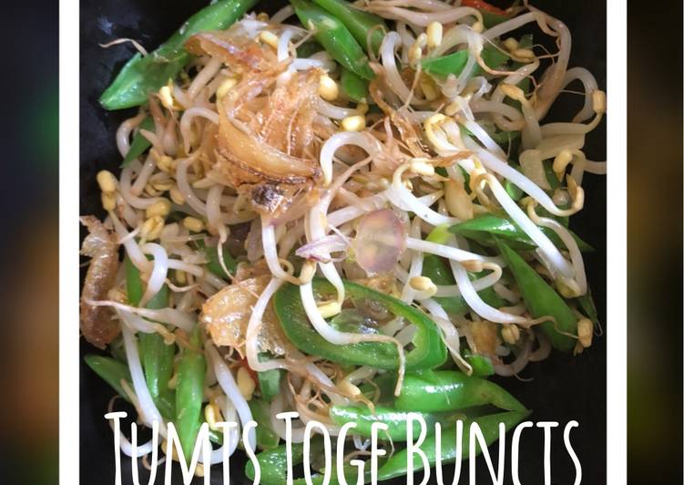 Resep Tumis Toge Buncis Ikan Asin #RabuBaru yang Enak