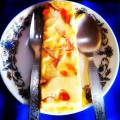 A picture of Mango Ice cream.
