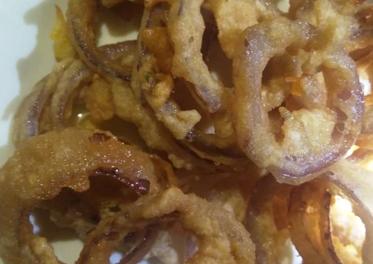 Steps to Make Speedy Onion rings