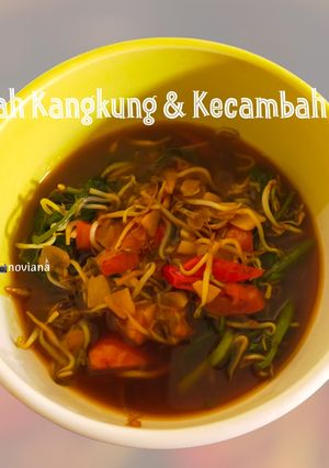 Foto resep Cah Kangkung dan Kecambah