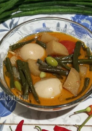 Foto resep Sambel Goreng Kacang Panjang Kentang Tanpa Santan
