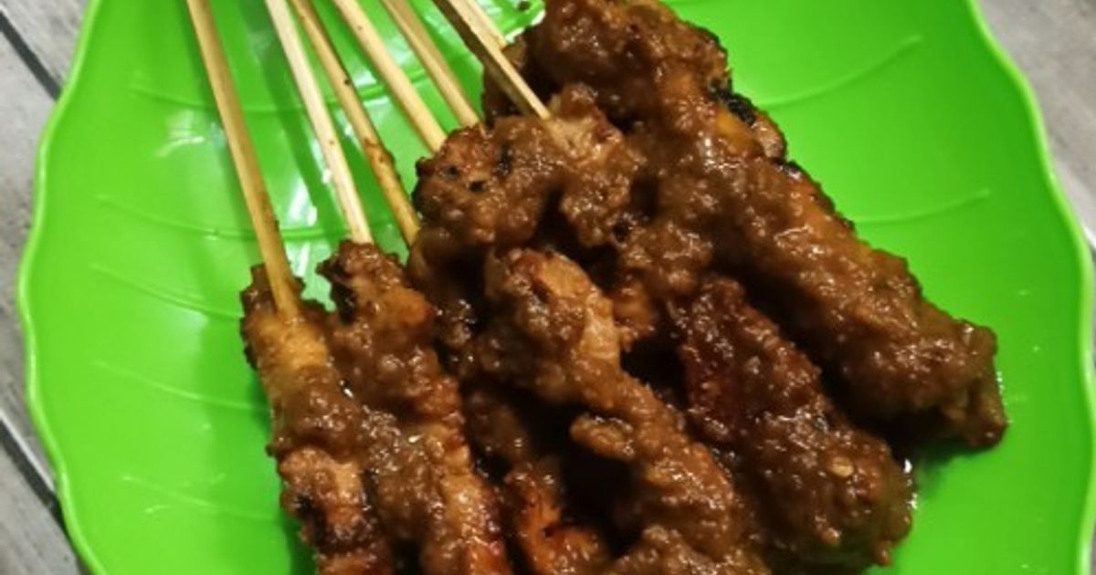 Sate ayam madura teflon