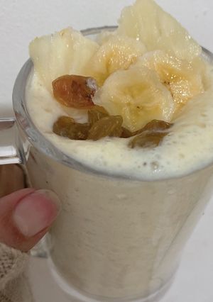 صورة لوصفة مشروب الأناناس المثلج بالحليب