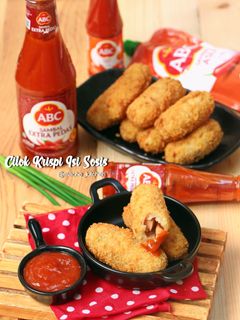 Foto resep Cilok Krispi isi sosis