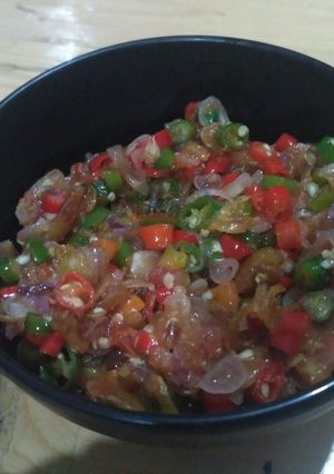 Foto resep Sambal dabu-dabu temannya ikan bakar
