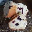 Budín con arándanos