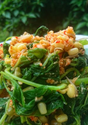 Foto resep Urap bayam dan toge