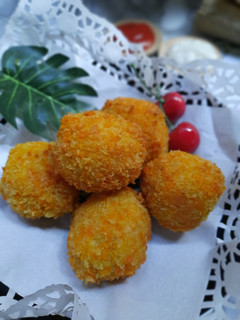 Foto resep Macaroni Cheese Ball (Bola Makaroni Keju)