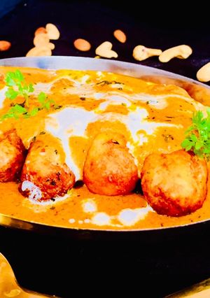A picture of Malai Kofta.