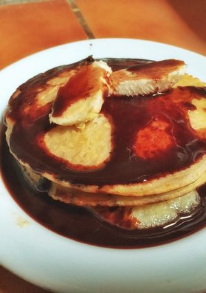 Foto resep Pancake oatmeal with chocolate