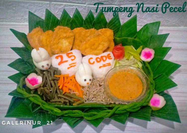 Tumpeng Nasi Pecel