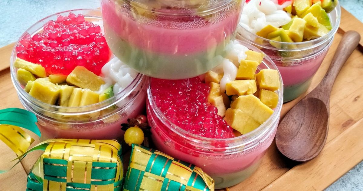 Pudding es teler khas Jawa Tengah