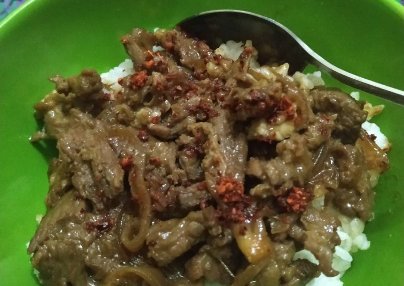 Beef teriyaki