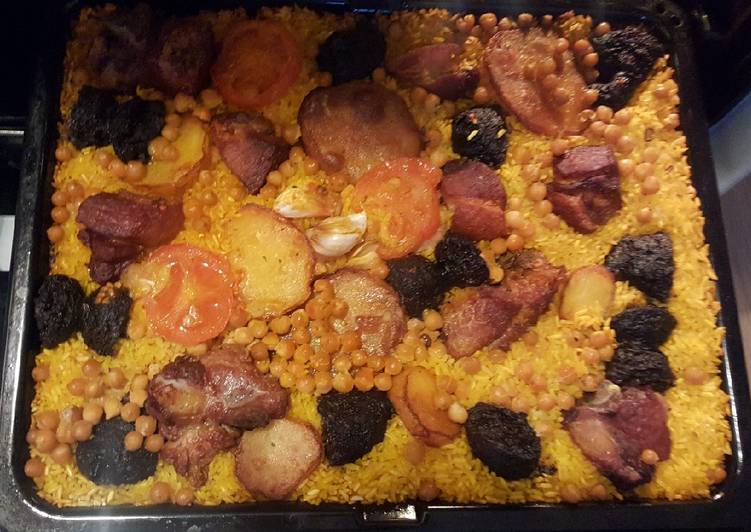 Arroz al horno