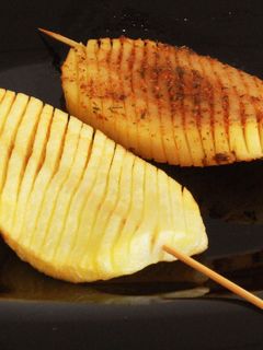 Una foto de PATATAS ACORDEÓN | Receta viral de TIKTOK