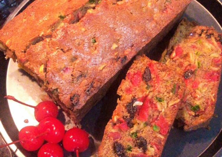 Bagaimana Menyiapkan Old Classic Fruit Cake, Enak