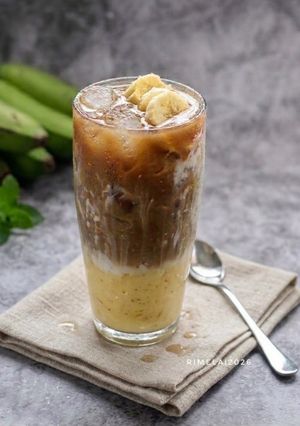 Foto resep Banana Coffee Milk