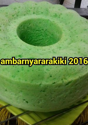 Foto resep Bolu pandan santan