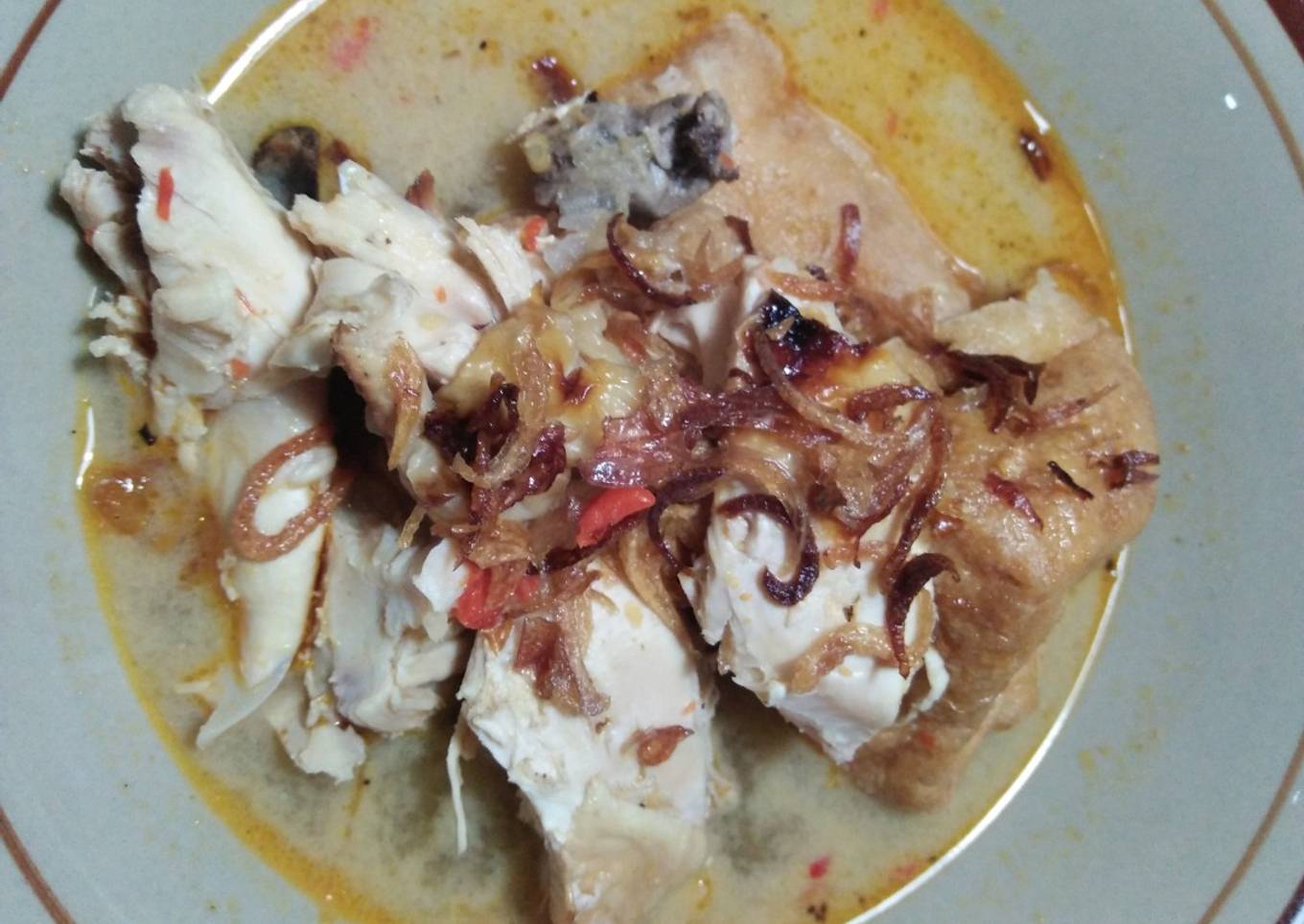 Sayur Santan Ayam Panggang