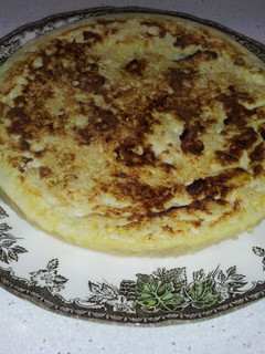 Una foto de Tortilla de coliflor