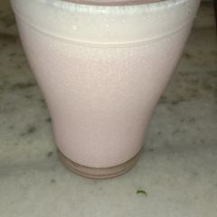 A picture of Roohafza milk.