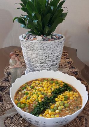 عکسی از دستور سوپ جو مخصوص و مقوی