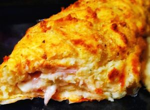 Foto di Rotolo di patate con prosciutto e mozzarella