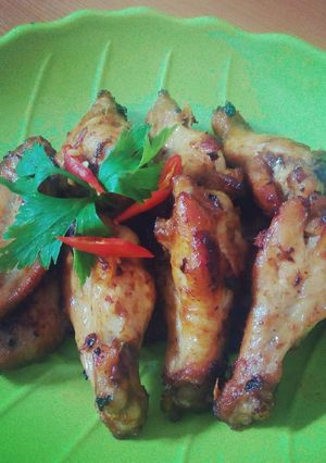 Foto resep Honey chicken wings