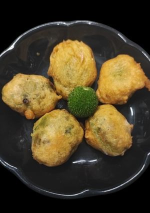 A picture of Kankola fritters.