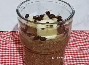 Foto resep Choco Banana Overnight Oatmeal