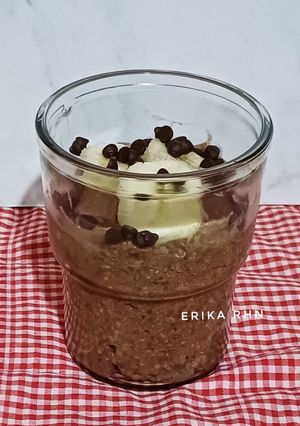 Foto resep Choco Banana Overnight Oatmeal