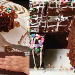 A picture of No oven Chocolate Cake Recipe For any occasion.