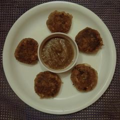 A picture of Tempting Jackfruit seed kababs..