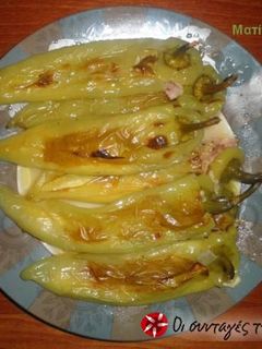 Φωτογραφία της συνταγής Πιπεριές γεμιστές με μπέικον και τυριά