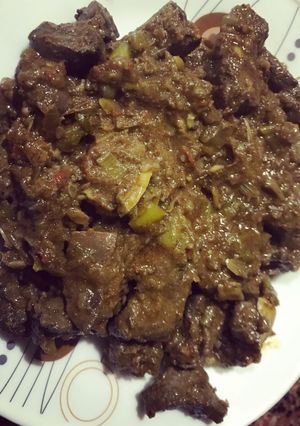 صورة لوصفة كبده اسكندرانى 😋