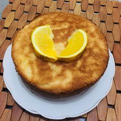 A picture of Orange chiffon cake.