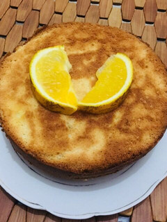 A picture of Orange chiffon cake.