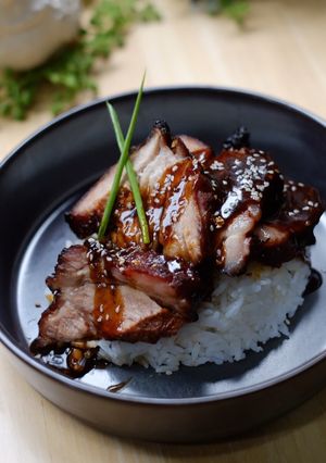 รูปของ ข้าวหมูแดง