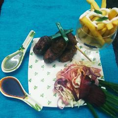A picture of Mastana kababs.