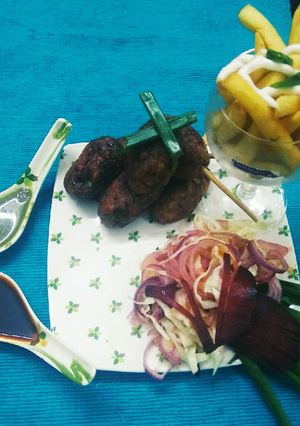 A picture of Mastana kababs.