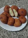 Mandazi flavored with lemon rind
