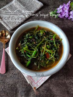 Foto resep Tumis Sayur Bayam