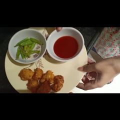 A picture of Crispy moong daal vada.
