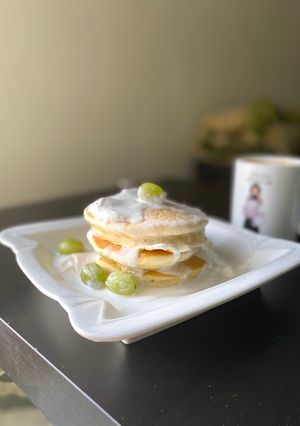 صورة لوصفة بان كيك ياباني قطنه