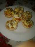 Cupcakes de pizza
