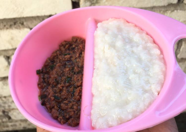 Resep Rendang dan nasi lemak (Mpasi 11m+) yang Menggugah Selera